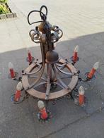antieke luster eik, Antiek en Kunst, Ophalen