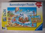 Puzzel 2 x 24 - Ravensburger, Enlèvement ou Envoi, 10 à 50 pièces, Neuf, 4 à 6 ans
