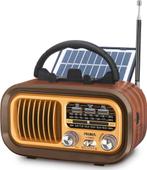 PRUNUS Vintage radio draagbaar GRATIS LEVERING, Verzenden, Nieuw, Radio
