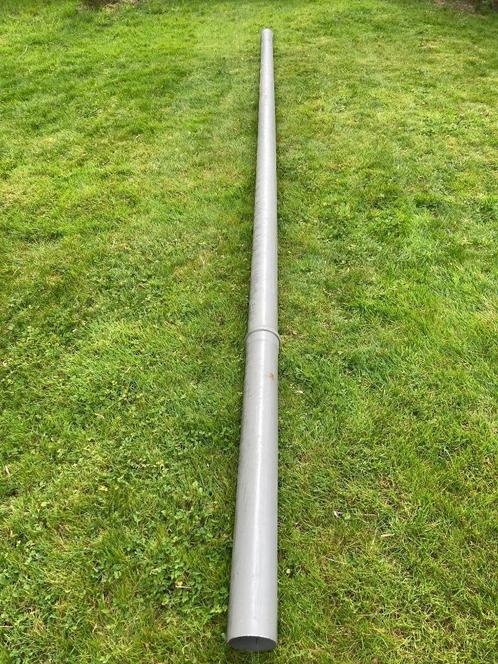 PVC buis grijs , diam 110 , lengte 5,7 meter , benor, Doe-het-zelf en Bouw, Buizen en Afvoer, Zo goed als nieuw, Afvoer, PVC, 6 meter of meer