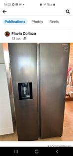frigo américain  Samsung 2 portes, Comme neuf, Enlèvement