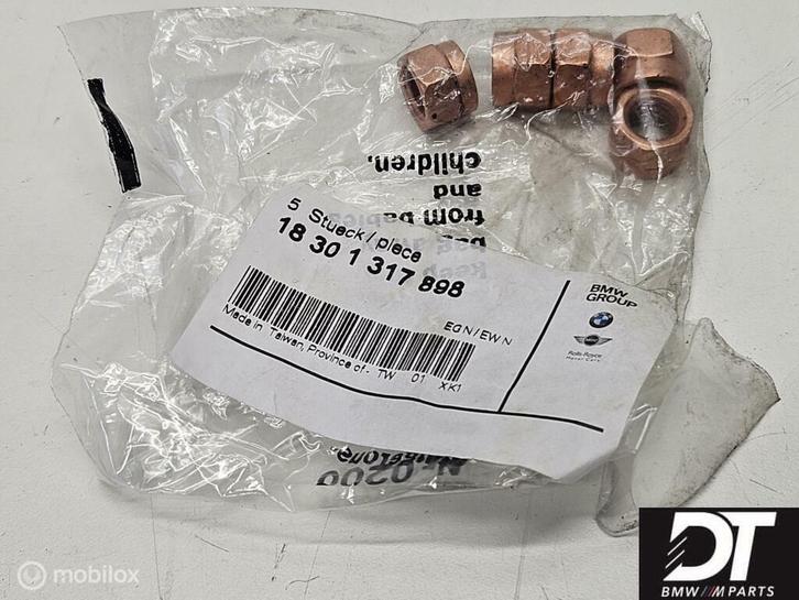 Uitlaat moeren BMW M3 E46 S54 S50 S65 S38 18301317898, Auto-onderdelen, Overige Auto-onderdelen, BMW, Gebruikt, Ophalen of Verzenden