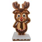 Gingerbread reindeer with base – Rendier 120 x 78 x 46 cm