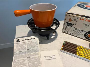 Le Creuset fondueset in de originele doos beschikbaar voor biedingen