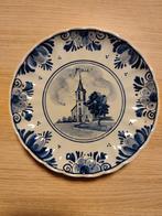 Delft Melle Delft Assiette bleue, peinte à la main, antique, Enlèvement ou Envoi