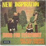 NEW INSPIRATION: "Song for everybody", Cd's en Dvd's, 7 inch, Single, Ophalen of Verzenden, Zo goed als nieuw