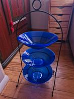 Stand - Etagere - 3 fruitschalen, Ophalen, Gebruikt, Glas, Schaal of Schalen