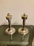 Paire de bougeoirs BMF vintage, Antiek en Kunst, Antiek | Kandelaars, Ophalen of Verzenden, Zilver