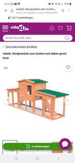 Nieuw hok, nog in doos, Dieren en Toebehoren, Knaagdieren en Konijnen | Hokken en Kooien, Ophalen, Nieuw, Hok, Konijn