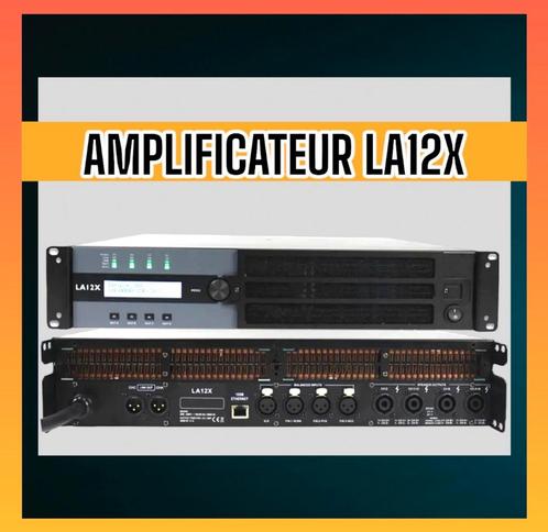 Amplificateur de puissance professionnel LA12X 12000watt, Musique & Instruments, Amplis | Clavier, Moniteur & Sono, Neuf, Enlèvement ou Envoi