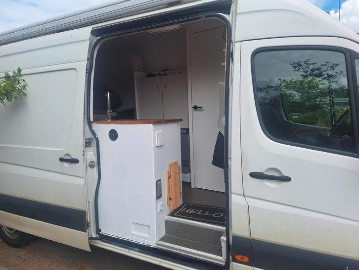 Camper volkswagen crafter, Caravans en Kamperen, Mobilhomes, Particulier, Buscamper of Camperbus, Volkswagen, Overige merken, Diesel