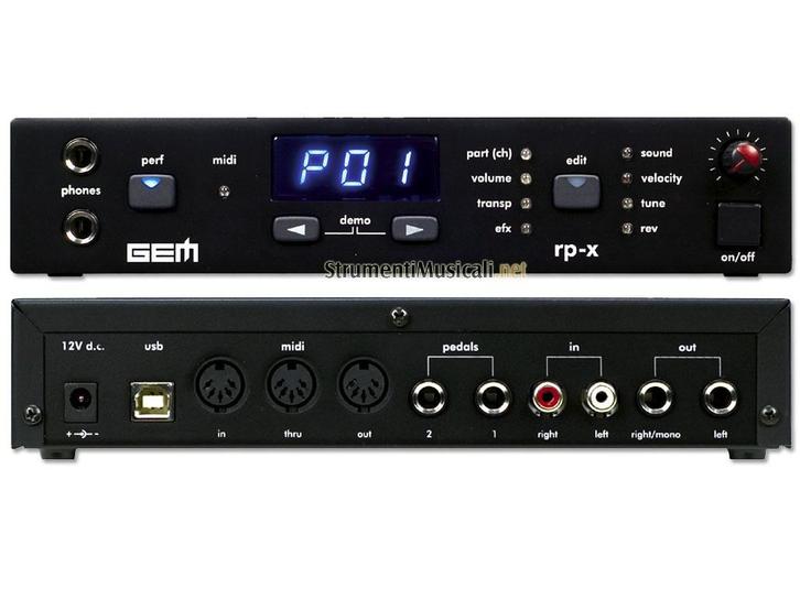 GEM RP-X piano, Muziek en Instrumenten, Keyboards, Gebruikt, Overige aantallen, Gem, Midi-aansluiting, Ophalen of Verzenden
