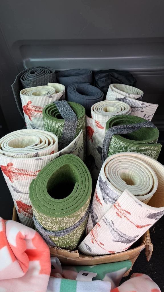 Yogamatten & dekens, Sport en Fitness, Yoga en Pilates, Zo goed als nieuw, Yogamat, Ophalen