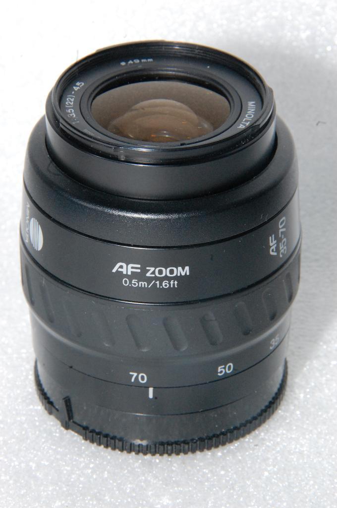 Minolta af 35-70 mm 3.5-4.5, TV, Hi-fi & Vidéo, Appareils photo analogiques, Utilisé, Reflex miroir, Autres Marques, Enlèvement ou Envoi