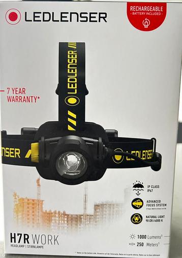 Hoofdlamp van ledlenser beschikbaar voor biedingen