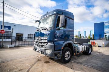 Mercedes-Benz AROCS 1843 LS ( NO ACTROS)+BIG AXLE +HYDR. beschikbaar voor biedingen