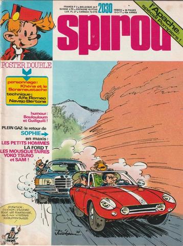 Verzameling Spirou van 1954 tot 1972 beschikbaar voor biedingen