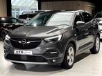 Opel Grandland X 1.2 TURBO 130CV CARBOX MET VOLLEDIGE OPTIE, Auto's, Opel, 4 cilinders, Leder, 5 deurs, Zilver of Grijs