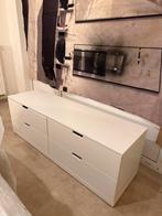 witte kast, Huis en Inrichting, Ophalen, Gebruikt, Wit Malm