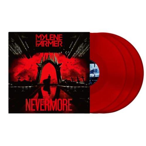 Mylène Farmer - Nevermore - Verzegeld rood vinyl driedubbel, Cd's en Dvd's, Vinyl | Pop, Nieuw in verpakking, 2000 tot heden, 12 inch