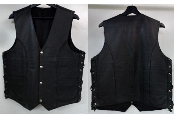 Nieuw leren motorvest, Motoren, Kleding | Motorkleding, Jas | leer, Heren, Kinderen, Nieuw met kaartje, Verzenden