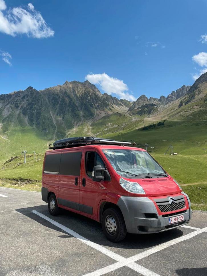 Citroën Jumper H1L1 Campervan 85000km, Caravans en Kamperen, Mobilhomes, Particulier, tot en met 2, Buscamper of Camperbus, Overige merken