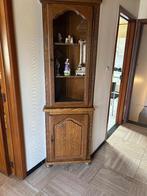 Hoekkast, Huis en Inrichting, Kasten | Vitrinekasten, Ophalen, Gebruikt, Eikenhout, 50 tot 100 cm