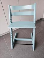 Blauwe stokke tripp trapp stoel, Kinderen en Baby's, Kinderstoelen, Ophalen, Gebruikt