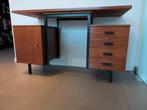 Vintage middelgrote bureau Pastoe stijl, 120 x 50 x 75, Huis en Inrichting, Bureaus, Ophalen, Gebruikt, Bureau