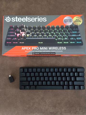 Steelseries apex mini pro wireless  beschikbaar voor biedingen