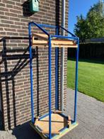 metalen afvalzakhouder, Ophalen, Gebruikt