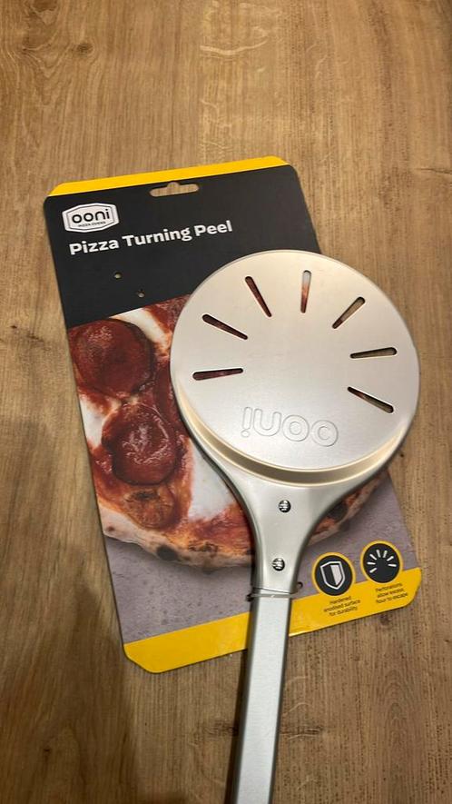 Ooni ronde pizzaschep - Turning peel, Tuin en Terras, Pizzaovens, Nieuw, Ophalen