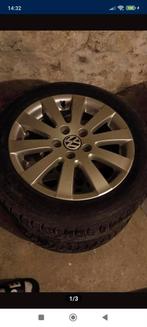 4 jantes alu origine Volkswagen hiver taille 205 55 16 r, Auto-onderdelen, Ophalen of Verzenden, Winterbanden, Band(en)