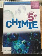 Chimie 5e Sciences générales, Livres, Enlèvement, Secondaire, De boeck, Chimie