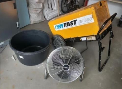 Bouwdroger DF600 te huur in Gent, Doe-het-zelf en Bouw, Ventilatie en Afzuiging, Gebruikt, Ventilator, Ophalen