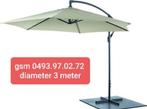nieuwe zweefparasols incl stervoet  3m, Ophalen, Nieuw, Zweefparasol, Kantelbaar