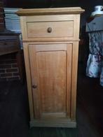 Chevet ou table de chevet ou commode en pin, Ophalen, Gebruikt