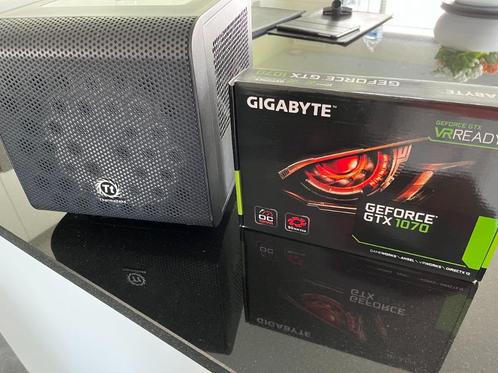 SFF HTPC, Computers en Software, Desktop Pc's, Gebruikt, 3 tot 4 Ghz, HDD, SSD, 8 GB, Met videokaart, Gaming, Virtual Reality