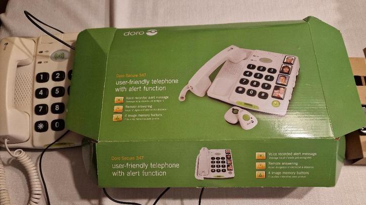 telefoon- dementie-foto toetsen, Telecommunicatie, Vaste telefoons | Niet Draadloos, Zo goed als nieuw, Ophalen of Verzenden