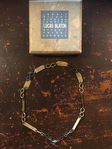 Collier Lucas Blaton, neuf, Enlèvement ou Envoi, Neuf, Or, Autres matériaux