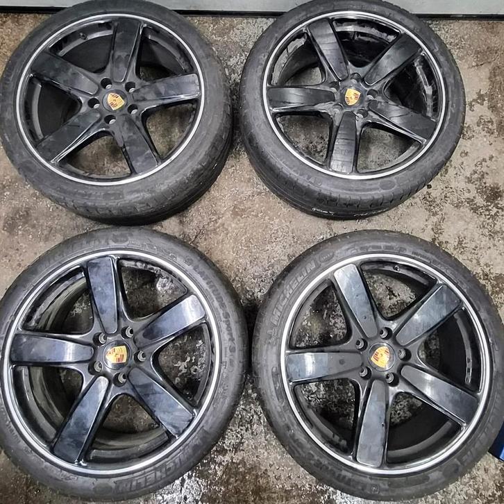 Jantes Porsche Cayenne, Autos : Pièces & Accessoires, Pneus & Jantes, Pneus et Jantes, Pneus été, 21 pouces, 295 mm, Véhicule de tourisme