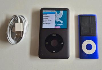 Apple ipod classic 160 giga + ipod Nano 8giga beschikbaar voor biedingen