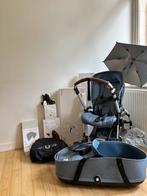 Bugaboo bee - blue melange, Kinderen en Baby's, Ophalen, Bugaboo, Verstelbare duwstang, Zo goed als nieuw