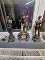 Parure ancienne de cheminée marque mercedes, Antiquités & Art, Antiquités | Horloges, Enlèvement