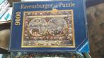 Ravensburger  wereldmap 9000  ,5000 nachtwacht en Schmidt 60, Hobby & Loisirs créatifs, Hobby & Loisirs Autre, Comme neuf, Enlèvement ou Envoi