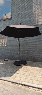 Grand parasol avec pieds et haltères, Jardin & Terrasse, Enlèvement ou Envoi, Utilisé