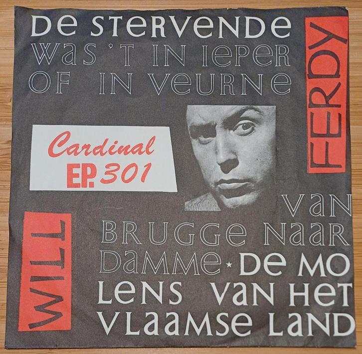 7" EP IEPER OF VEURNE, WiLL FERDY (VAN BRUGGE NAAR DAMME), Cd's en Dvd's, Vinyl Singles, Gebruikt, EP, Nederlandstalig, 7 inch