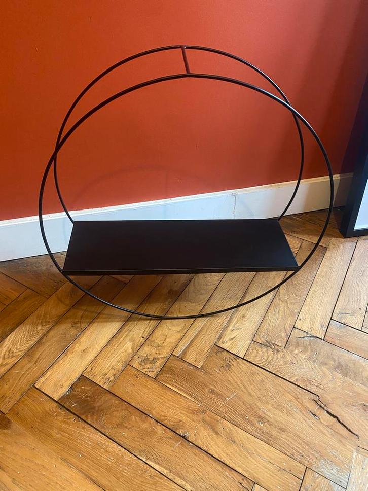 Metalen wandrekje La Redoute, Huis en Inrichting, Woonaccessoires | Wandplanken en Boekenplanken, Zo goed als nieuw, Ophalen