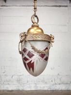 Antieke neoklassieke bronzen hallamp, Antiek en Kunst, Ophalen of Verzenden