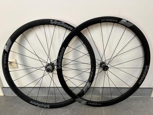 Vision Trimax 35 SC Disc Wielset Centerlock- Shimano HG, Fietsen en Brommers, Fietsonderdelen, Zo goed als nieuw, Racefiets, Wiel